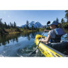 Лодка INTEX Explorer K2 68307, 2-местная, алюминиевые вёсла 213 см, ручной насос, до 160 кг